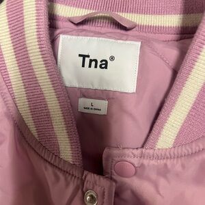 Tna Light Pink Bomber Jacket